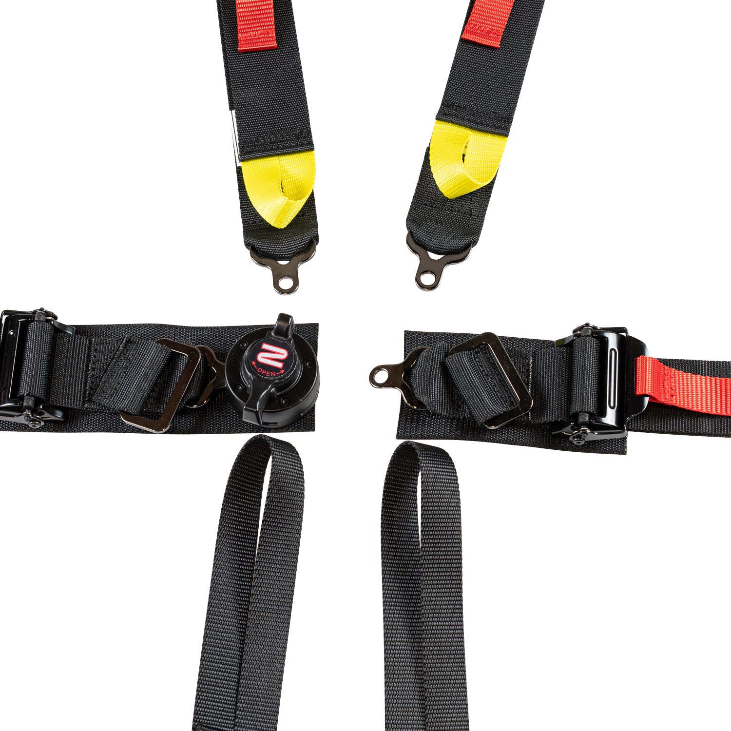 Zamp Solar Harness 6pt Black Cam L 2in Shoulder FIA Safety Restraints Seat Belts and Harnesses main image