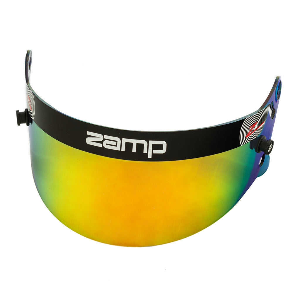 Zamp Solar Shield Gold Prizm Chrome Z-20 Series Helmets and Accessories Helmet Shields main image