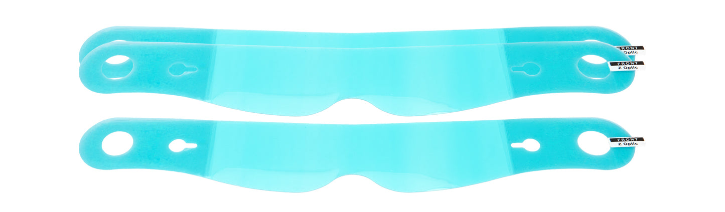 Zamp Solar Sealed Tear Off 11-1/2in 8 Layers Helmets and Accessories Tear Offs and Components main image