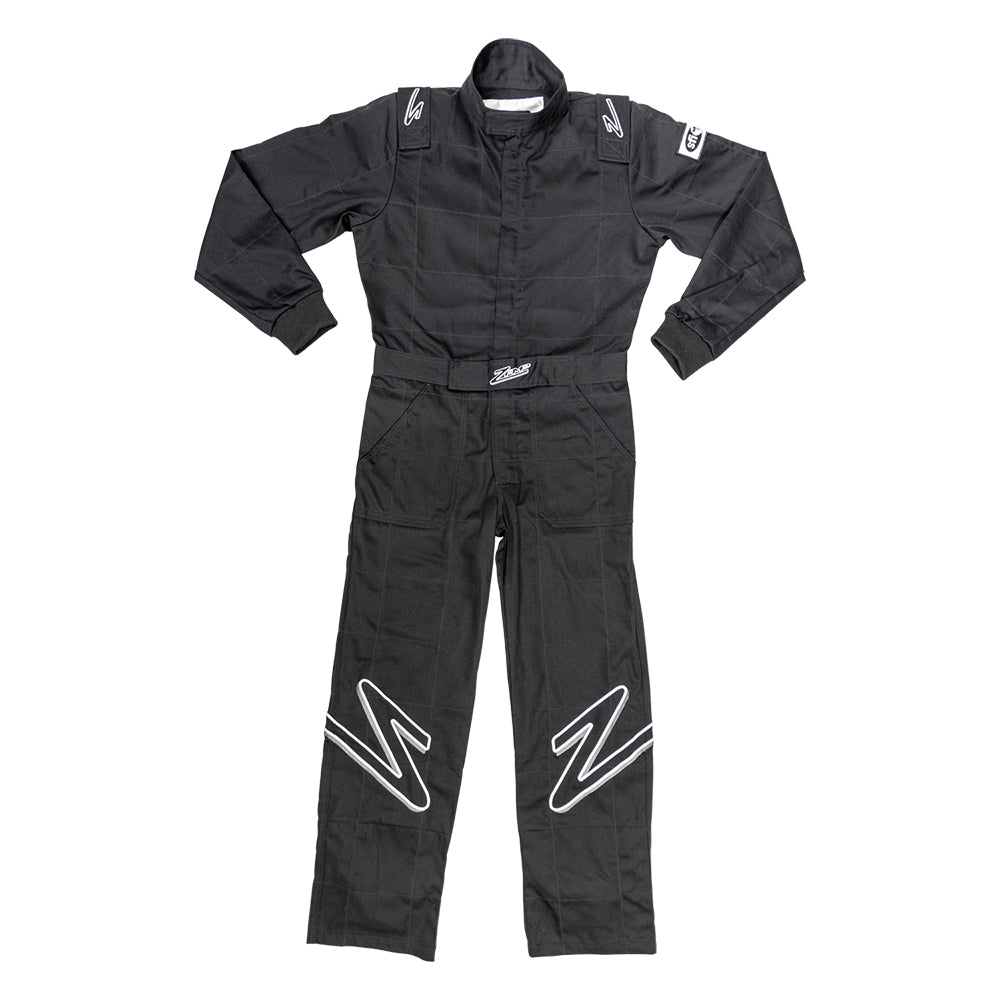 Zamp Solar Suit ZR-10 Black Youth Large SFI 3.2A/1 Safety Clothing Driving Suits main image