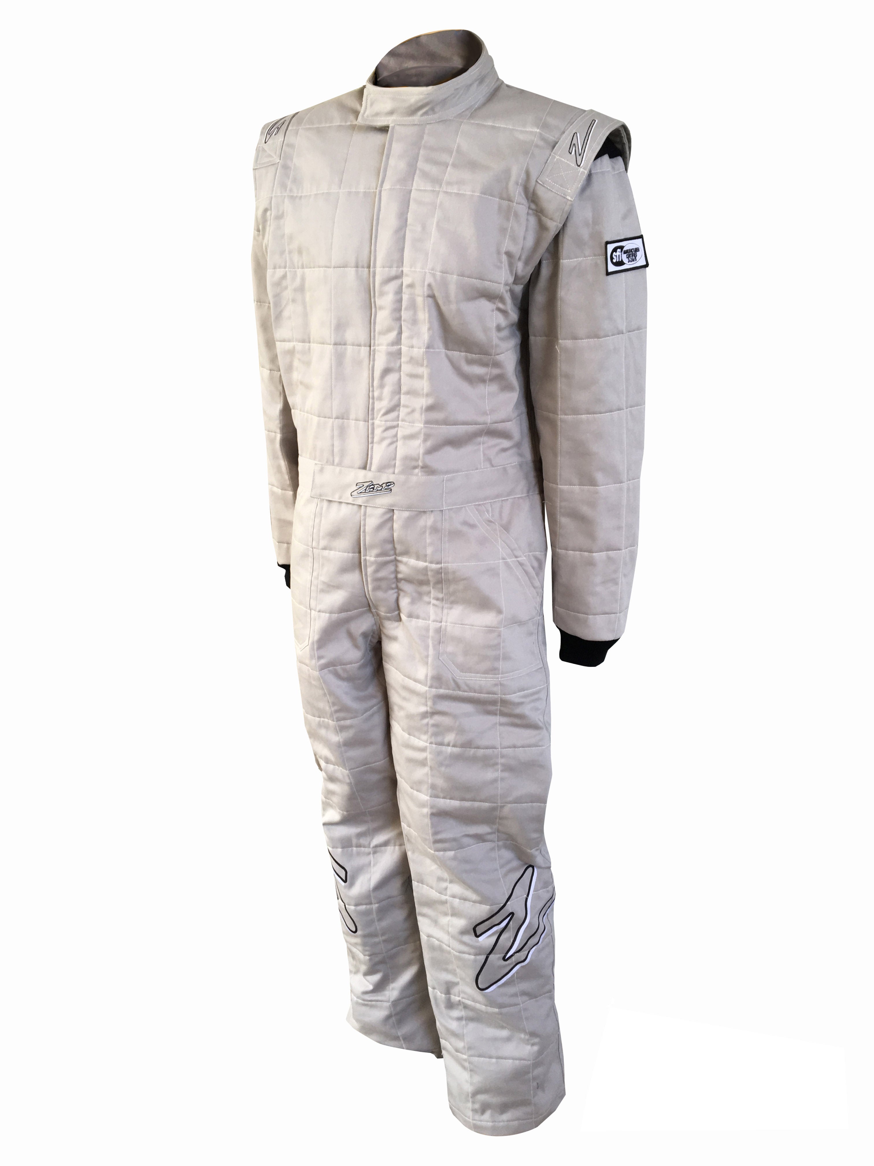 Zamp Solar Suit ZR-30 3 Layer Large Gray SFI 3.2A/5 Safety Clothing Driving Suits main image