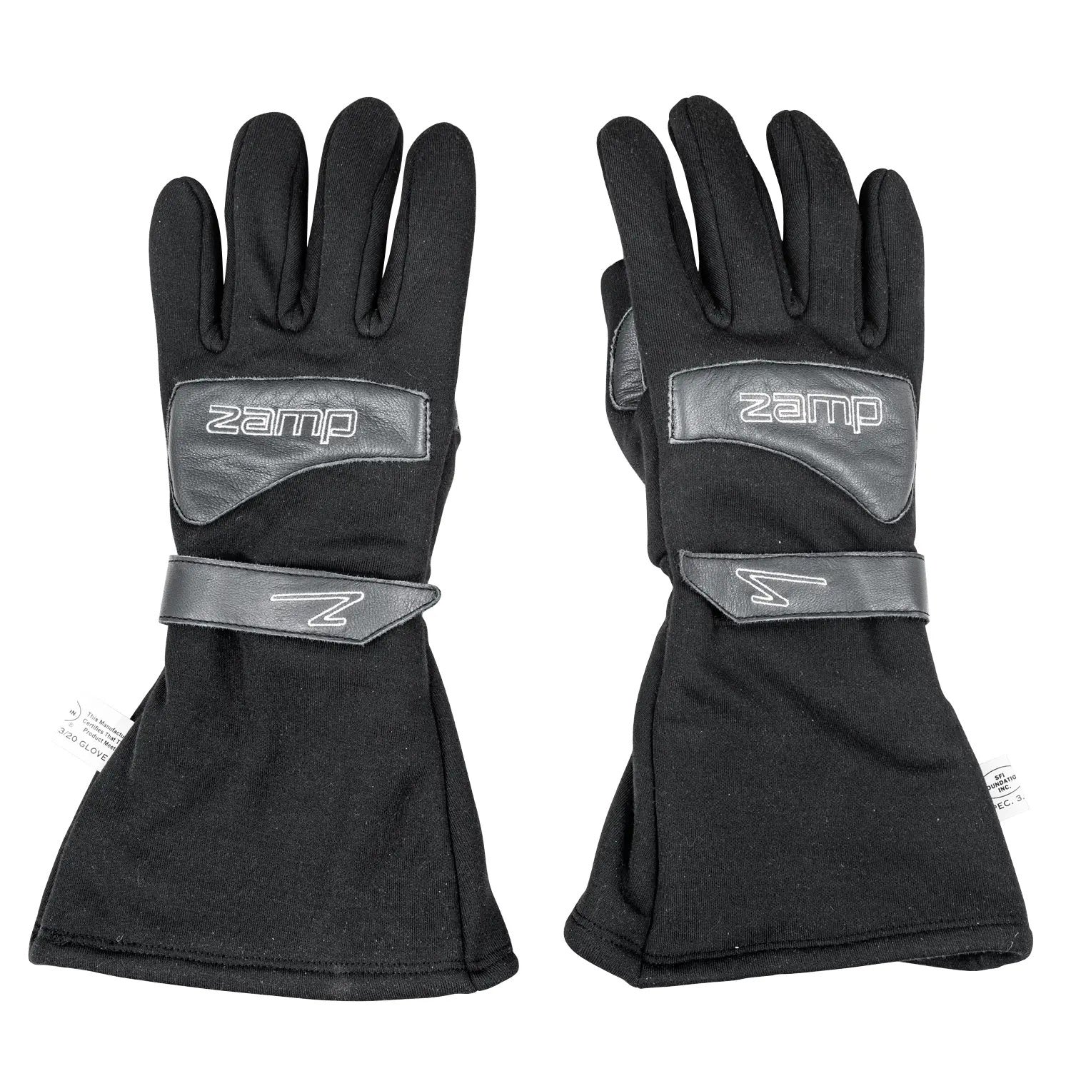 ZAMP Gloves ZR-Drag Medium Black SFI 3.3/20 Safety Equipment Safety Clothing main image