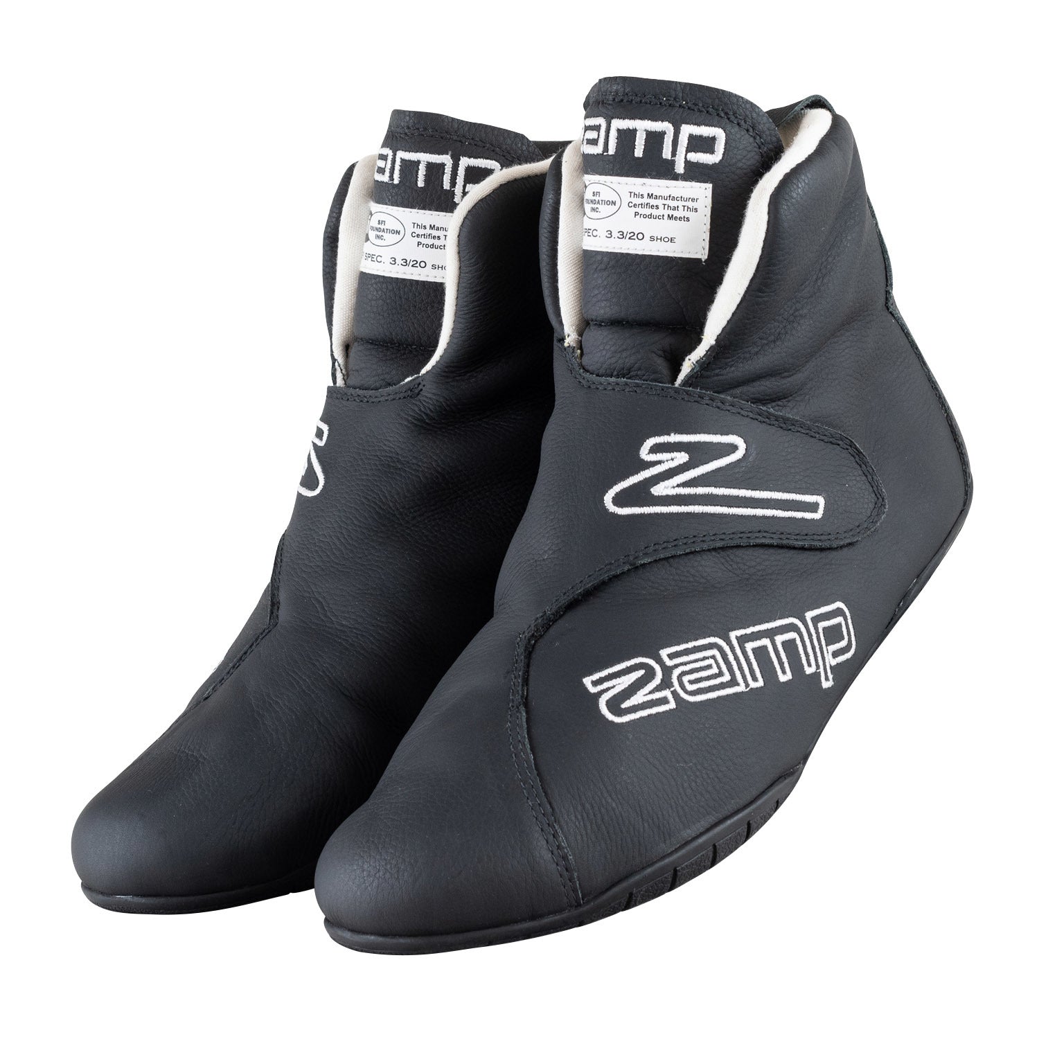 Zamp Solar Shoe Drag Black Size 9 SFI 3.3/20 Safety Clothing Driving Shoes and Boots main image