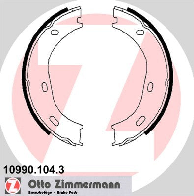 Zimmermann Parking Brake Shoe Set 10990.104.3