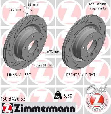 Zimmermann Brake Disc 150.3426.53