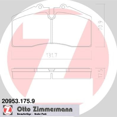 Zimmermann Disc Brake Pad