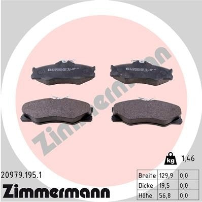 Zimmermann Disc Brake Pad