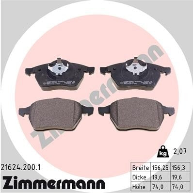 Zimmermann Disc Brake Pad
