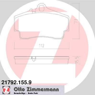 Zimmermann Disc Brake Pad