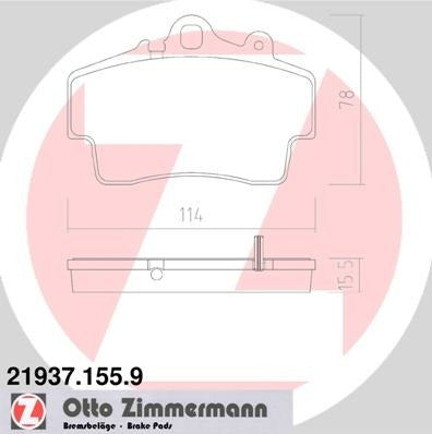 Zimmermann Disc Brake Pad