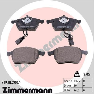 Zimmermann Disc Brake Pad