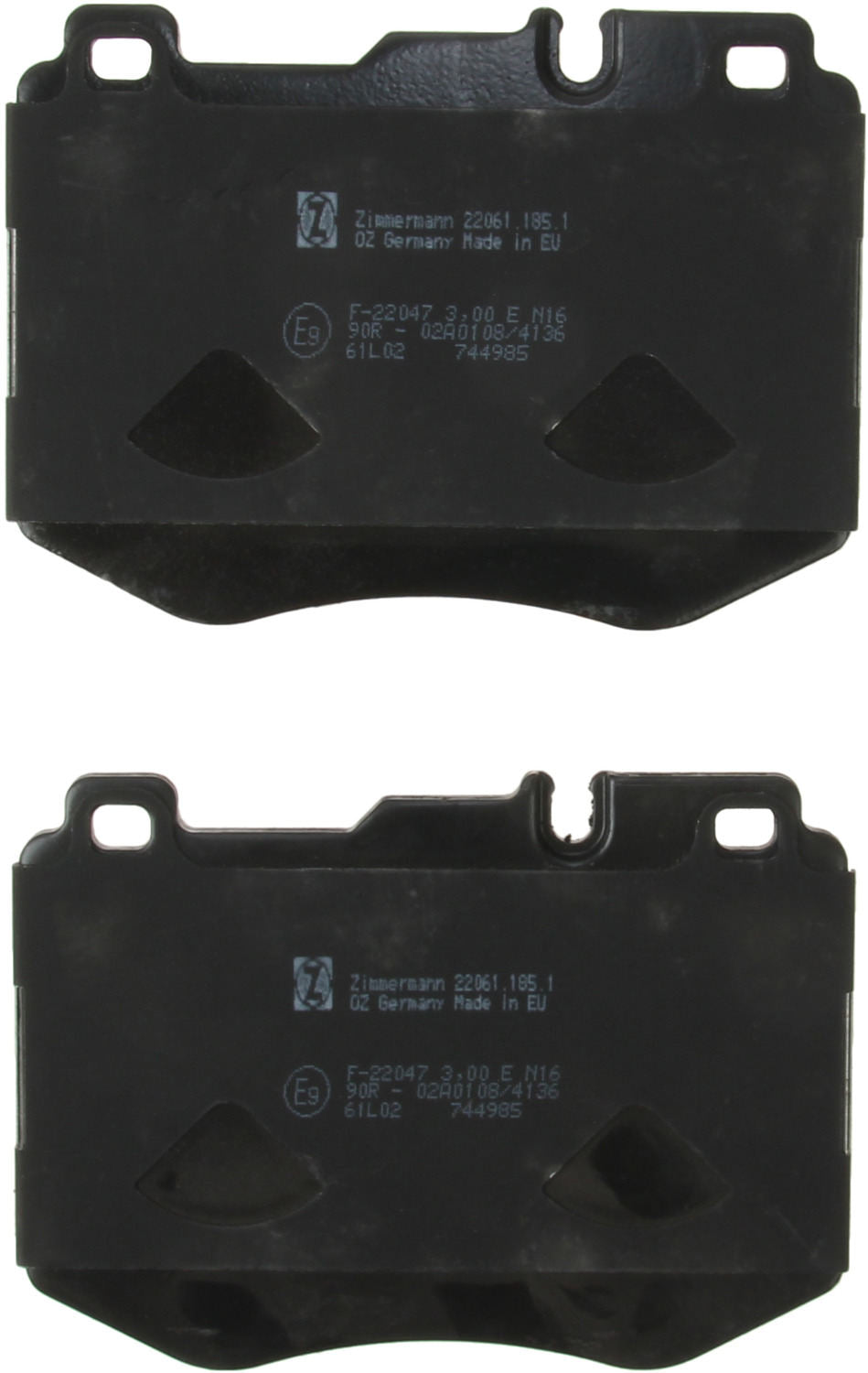 Zimmermann Disc Brake Pad Set 22061.185.1