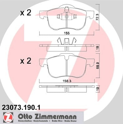 Zimmermann Disc Brake Pad