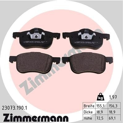 Zimmermann Disc Brake Pad