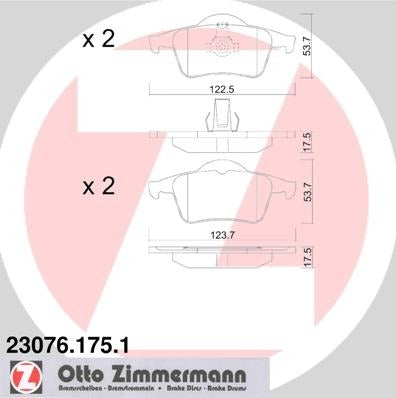 Zimmermann Disc Brake Pad