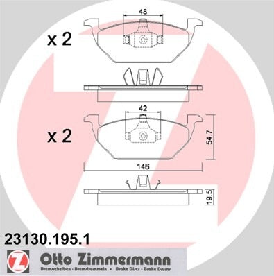 Zimmermann Disc Brake Pad
