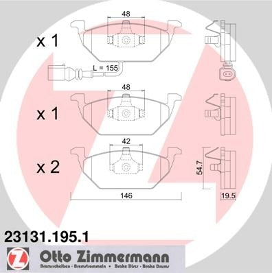 Zimmermann Disc Brake Pad