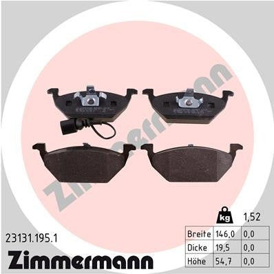 Zimmermann Disc Brake Pad