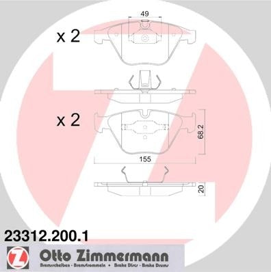 Zimmermann Disc Brake Pad