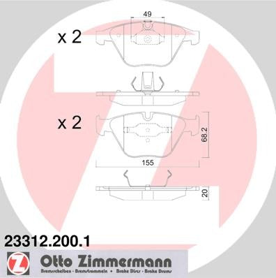 Zimmermann Disc Brake Pad
