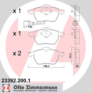 Zimmermann Disc Brake Pad