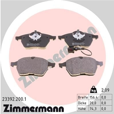 Zimmermann Disc Brake Pad