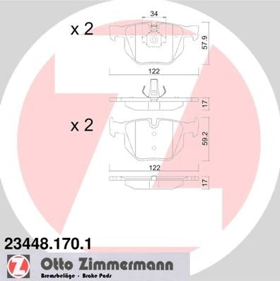 Zimmermann Disc Brake Pad