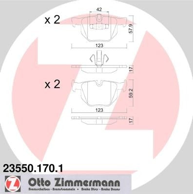 Zimmermann Disc Brake Pad