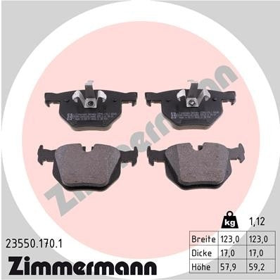 Zimmermann Disc Brake Pad