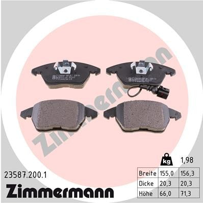 Zimmermann Disc Brake Pad