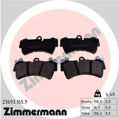 Zimmermann Disc Brake Pad