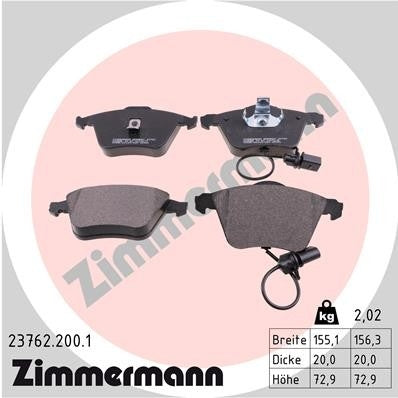 Zimmermann Disc Brake Pad
