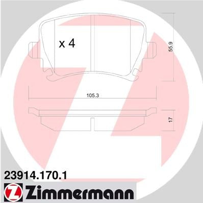 Zimmermann Disc Brake Pad