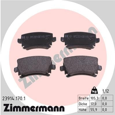 Zimmermann Disc Brake Pad