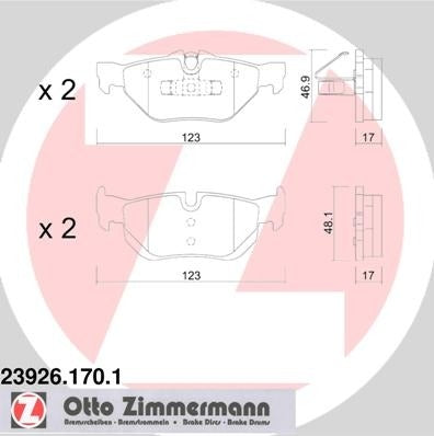 Zimmermann Disc Brake Pad
