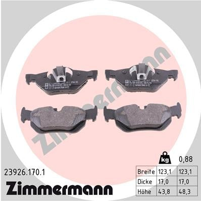 Zimmermann Disc Brake Pad