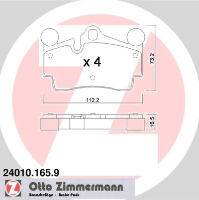 Zimmermann Disc Brake Pad