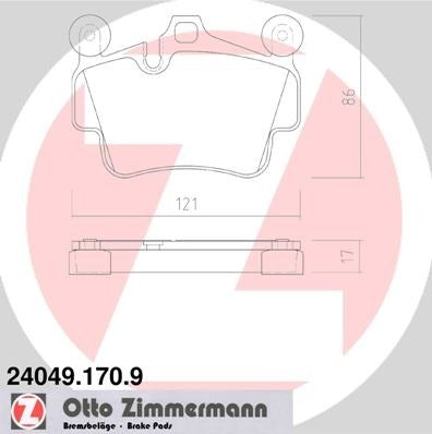 Zimmermann Disc Brake Pad
