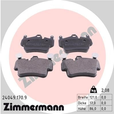 Zimmermann Disc Brake Pad