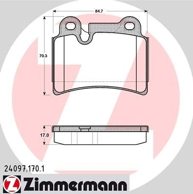 Zimmermann Disc Brake Pad