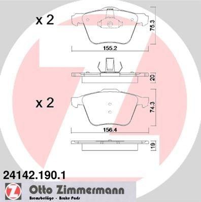 Zimmermann Disc Brake Pad