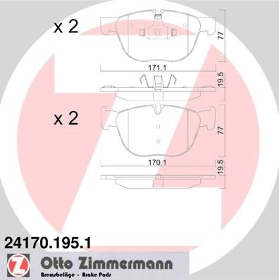 Zimmermann Disc Brake Pad