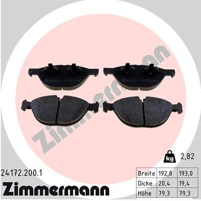 Zimmermann Disc Brake Pad