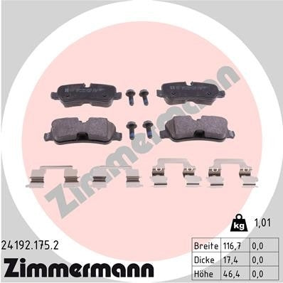 Zimmermann Disc Brake Pad