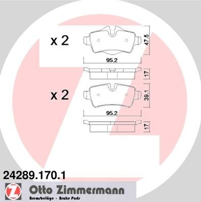 Zimmermann Disc Brake Pad