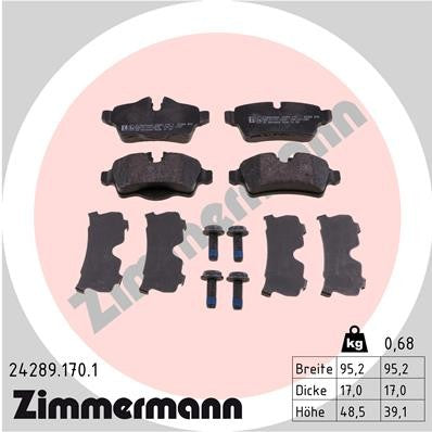 Zimmermann Disc Brake Pad
