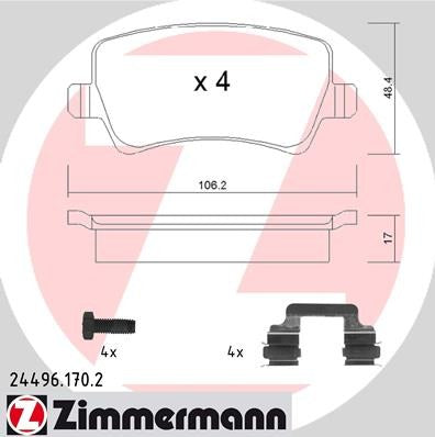 Zimmermann Disc Brake Pad