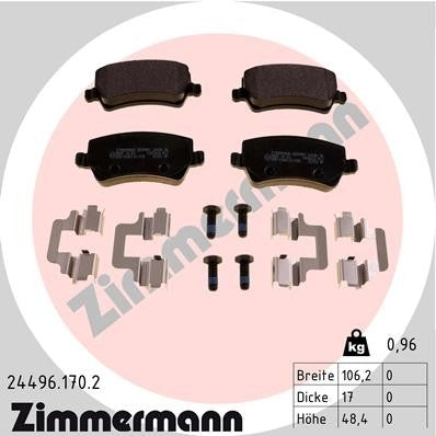 Zimmermann Disc Brake Pad