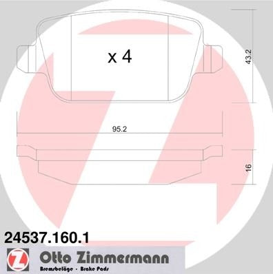 Zimmermann Disc Brake Pad