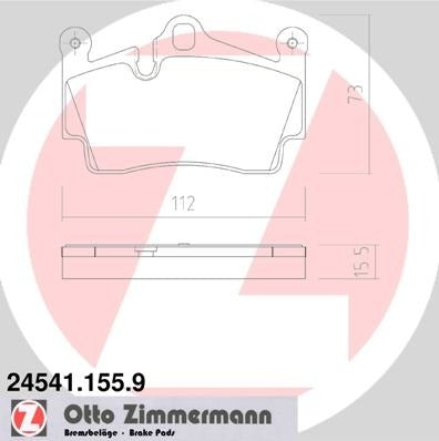 Zimmermann Disc Brake Pad